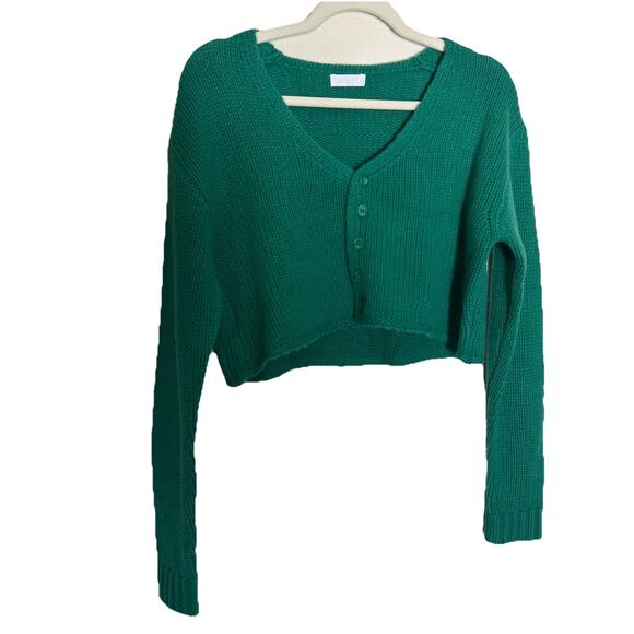 Sablyn 2020 Bianco Cashmere Cardigan- emerald green size XS - Picture 1 of 4